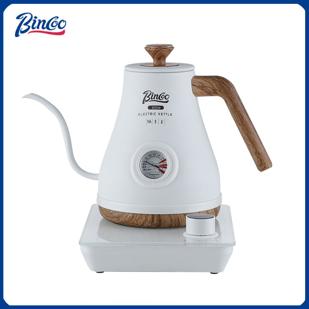 Bincoo Hand Brewed Coffee Pot  - đánh giá và giá Electric Kettle Temperature Control
